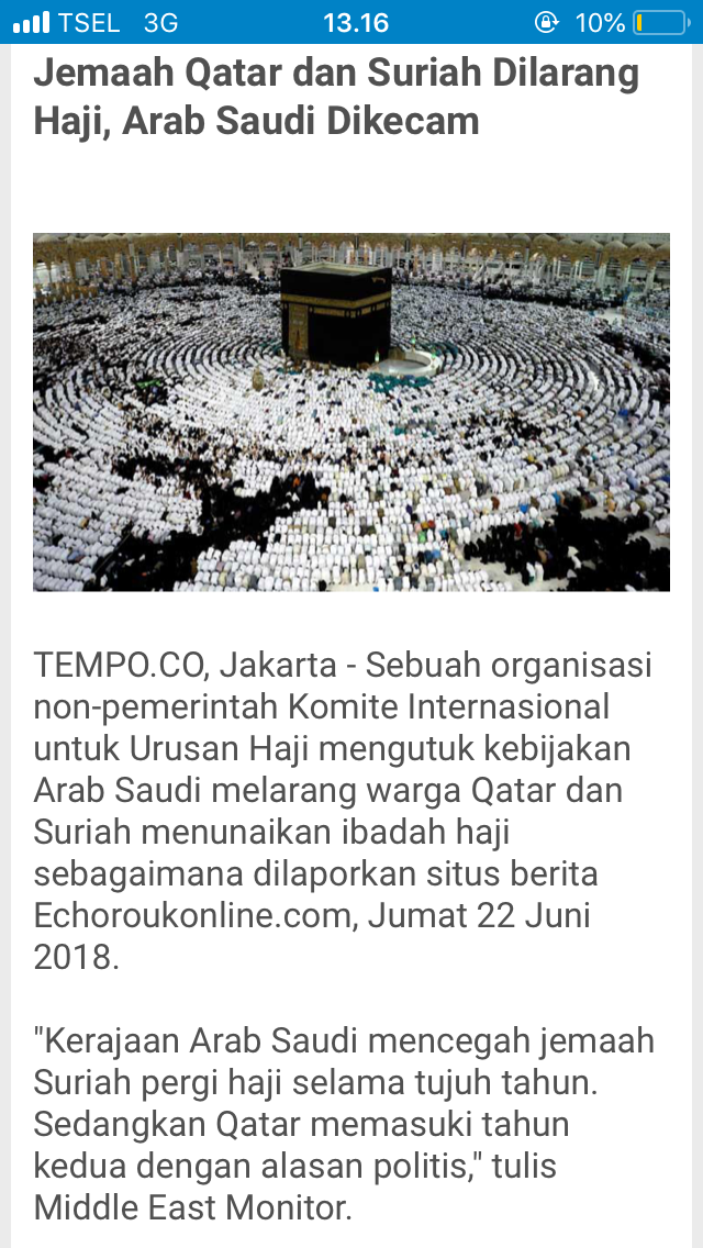 Protes PBNU & GP Ansor, Bisa Saja Arab Saudi Stop Haji Indonesia