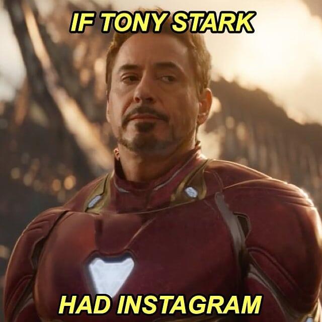 Ini Jadinya Kalau Tony Stark Punya Akun Instagram
