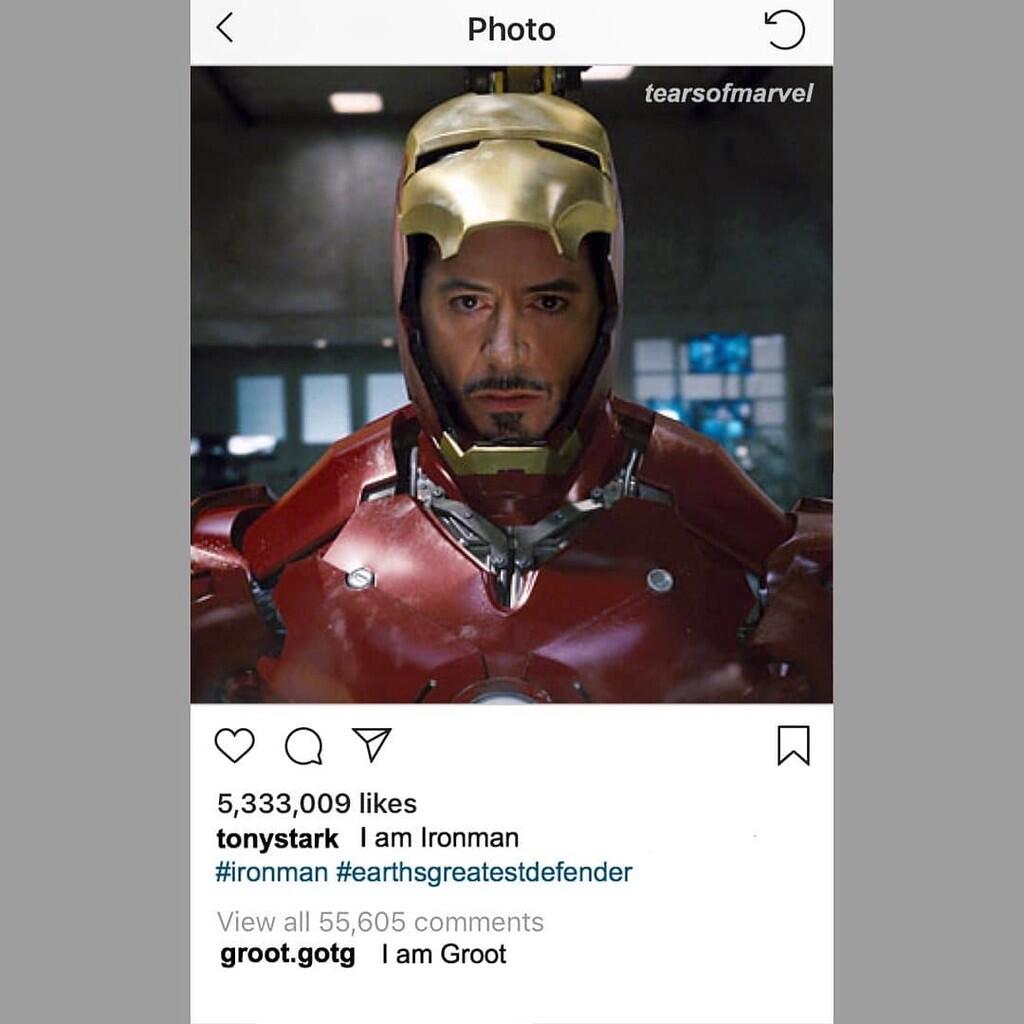 Ini Jadinya Kalau Tony Stark Punya Akun Instagram