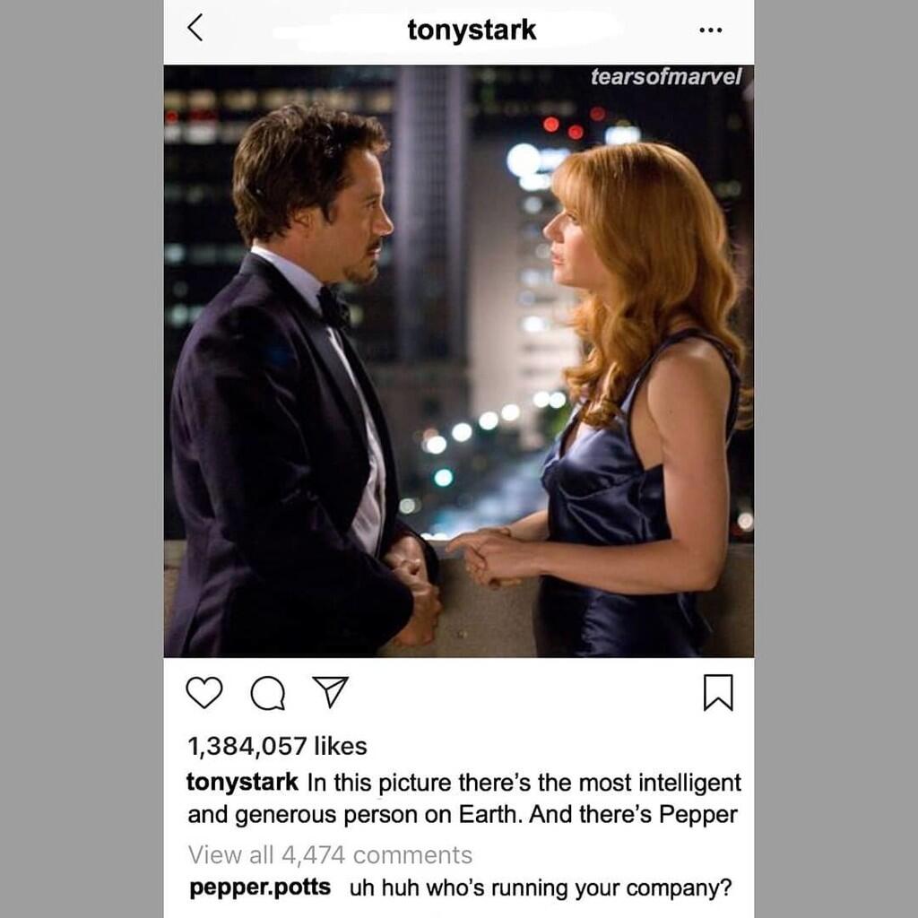 Ini Jadinya Kalau Tony Stark Punya Akun Instagram