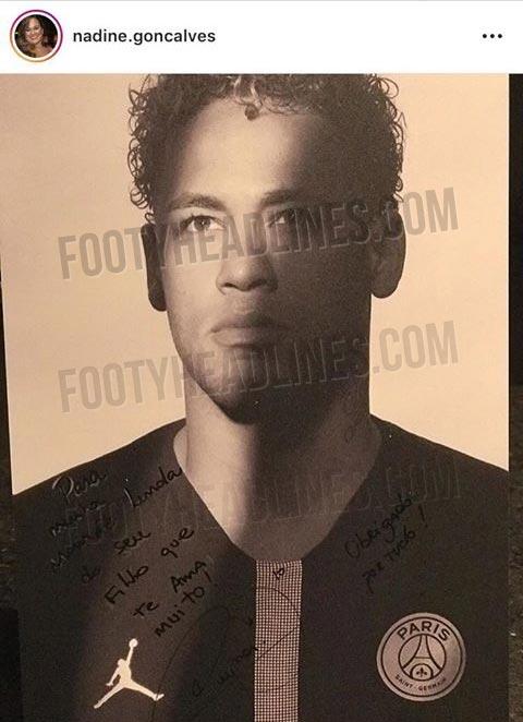 HOT! Nyokap Neymar Bocorin Jersey Kolaborasi PSG dan Jordan