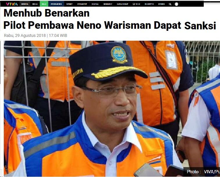 Kasus Neno Warisman, Pilot Lion Air Ini Tempuh Jalur Hukum