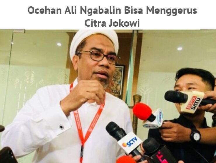 Ade Aramando pun Ingatkan JOKOWI, Bahaya Mulut Ngabalin di ISTANA