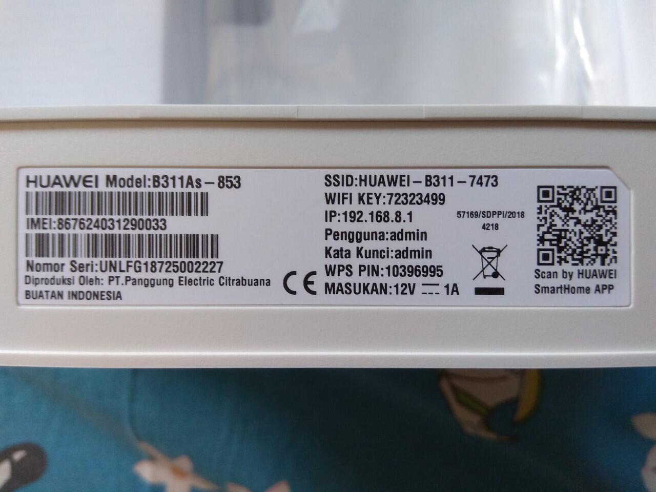 &#91;REVIEW&#93; Modem Router Huawei B311 UNLOCK 4G LTE jaringan lengkap dan dashboard baru