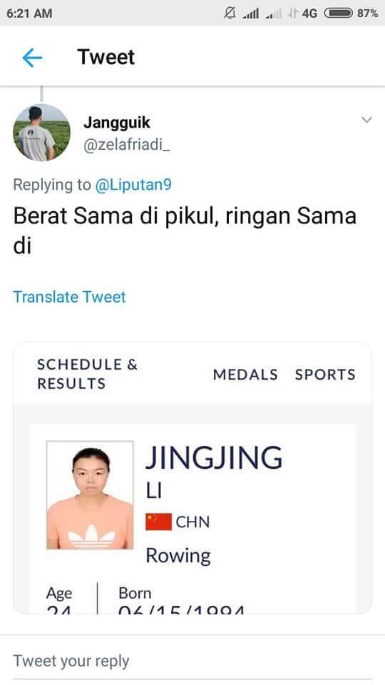 Viral !! Lucu Lucuan Nama Atlet Asian Games 🤣🤣🤣