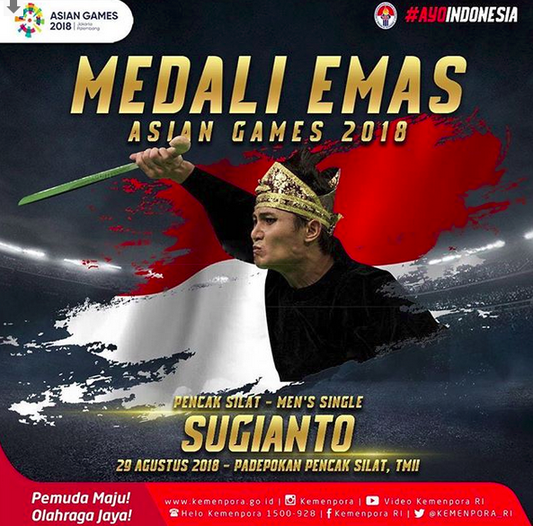 Inilah kumpulan sosok peraih medali emas Asian Games 2018 #IniIndonesiaku