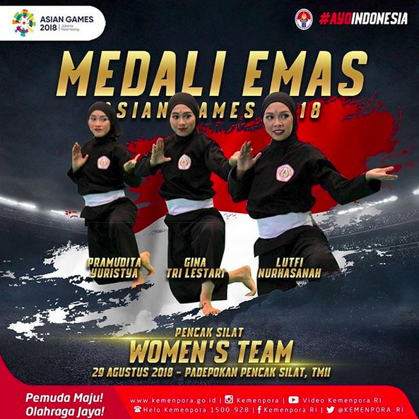 Inilah kumpulan sosok peraih medali emas Asian Games 2018 #IniIndonesiaku