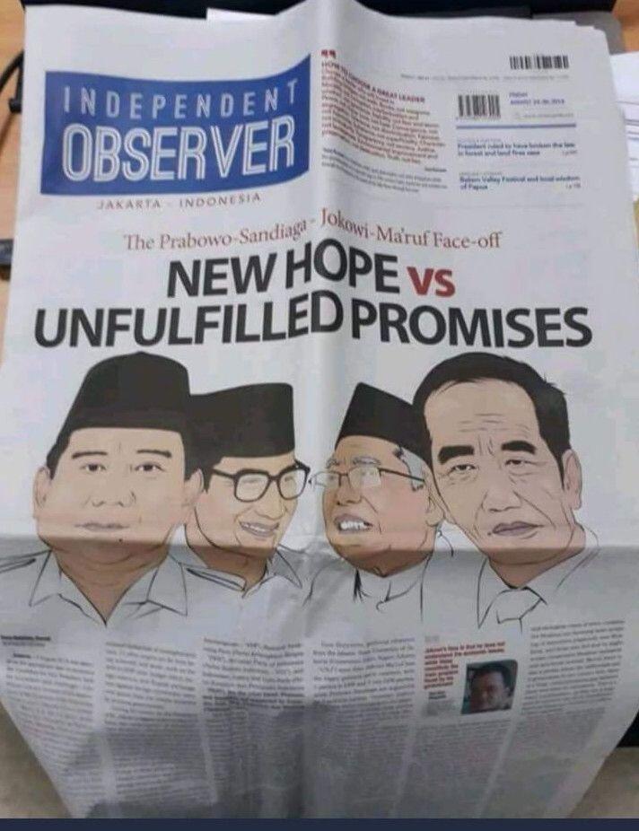 Orang Dekat Prabowo Bikin Koran Propaganda Lawan Jokowi