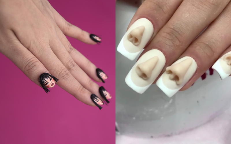 Bukannya Manis, Tren 10 Nail Art Aneh Ini Bikin Geli Sendiri. Gimana Kalo Ngupil?