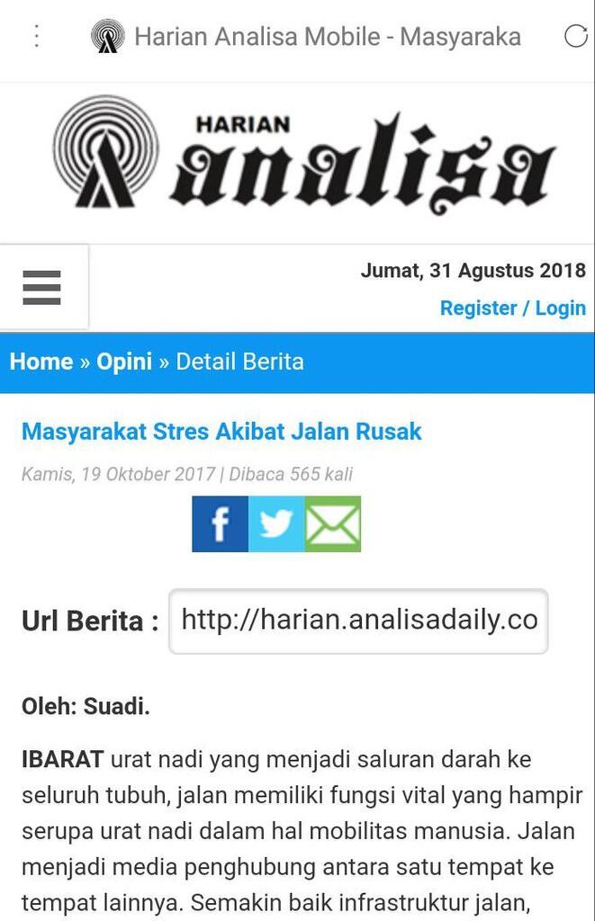 Duh, Akibat Jalan Berlubang Sri Andriani Tewas Terlindas Truk