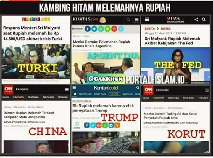Rupiah Melemah, Ferdinand : Saya Khawatir Oktober Kita Tutup Buku dan Rezim Berakhir