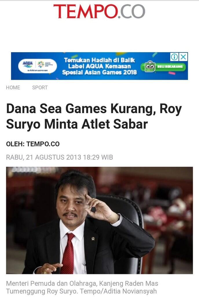 Sebelum Upacara Penutupan, Atlet Indonesia Sudah Terima Bonus
