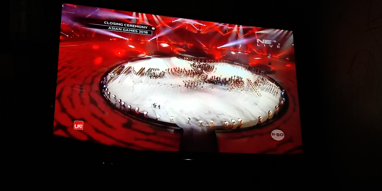 Presiden Jokowi Beri Sambutan Closing Ceremony Asian Games 2018 dari Lombok