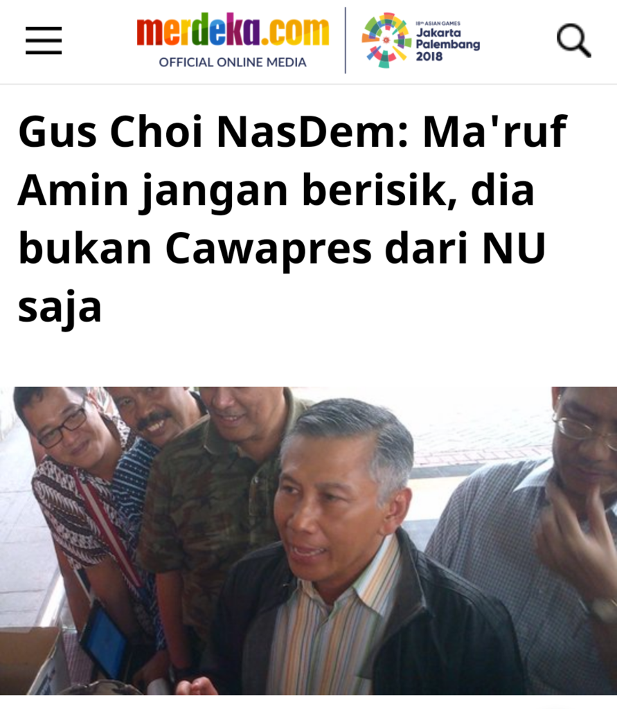 Politikus PKB Gaungkan Tagar #2019NUMemimpinNKRI