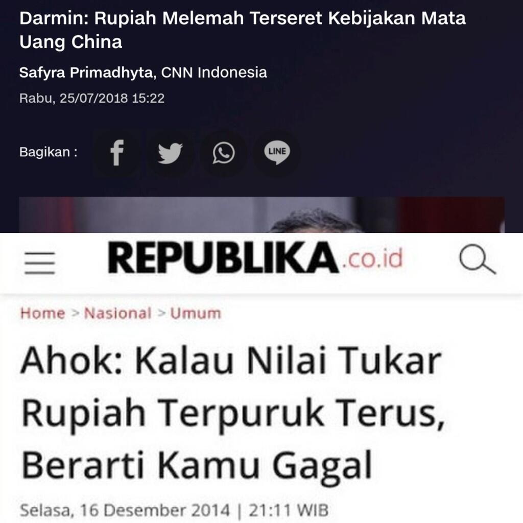 Fahri Hamzah: Kalau Rupiah Amblas, Jokowi Amblas