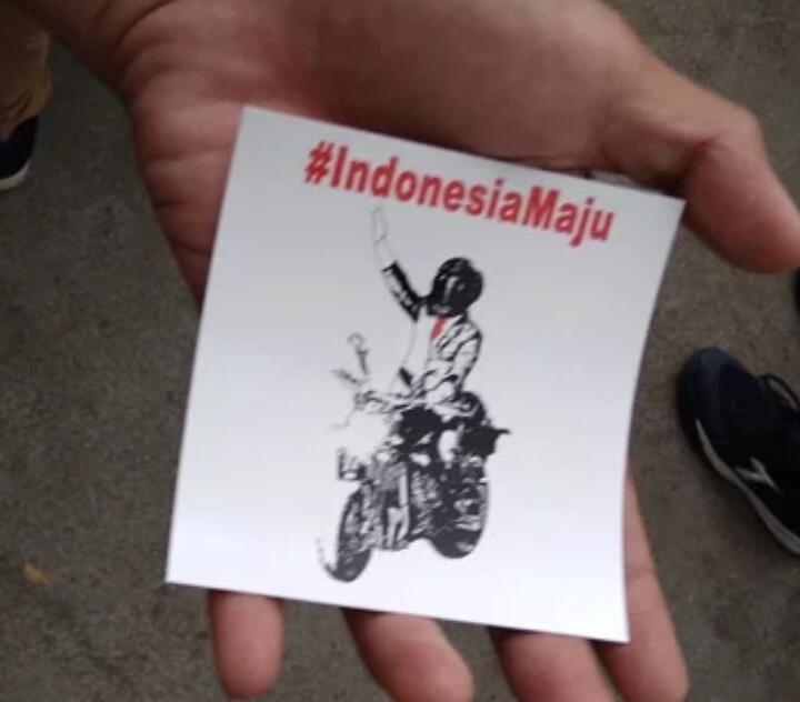 Ada Stiker Jokowi Di Penutupan Asian Games, Kampanye