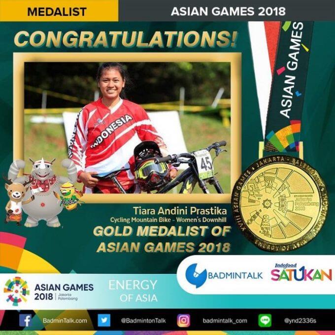 #AslinyaLo 16 Srikandi Peraih Medali Emas Asian Games 2018