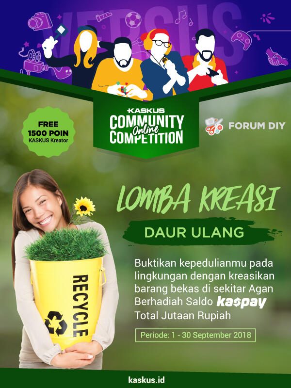 &#91;EVENT INVITATION&#93; Lomba Daur Ulang Barang Bekas Menjadi Ka(r)ya