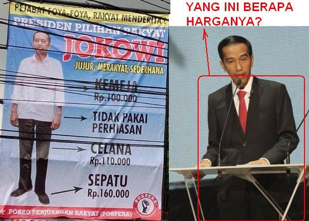 Jaket yang Dipakai Jokowi di Asian Games Rp 300.000 dan Sepatu Rp 400.000