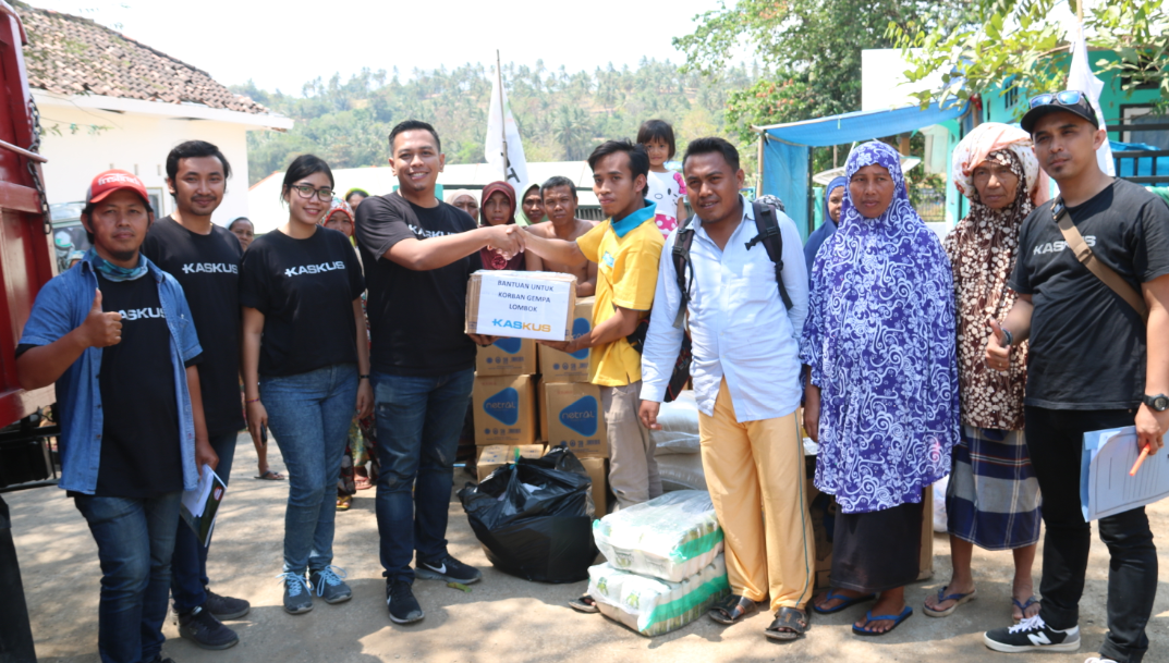 &#91;FR&#93; KASKUS Serahkan Langsung Donasi untuk Korban Gempa Lombok