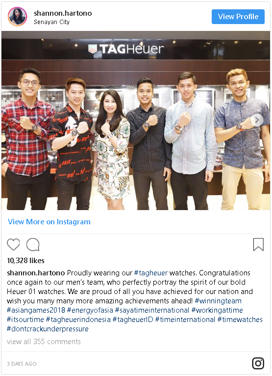 Deretan hadiah bagi para atlet Indonesia