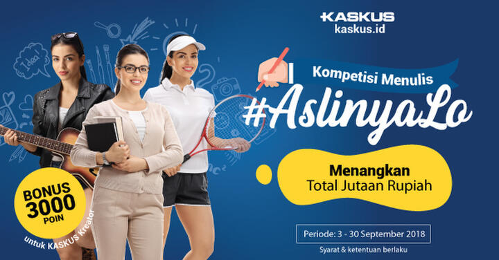 Jadi diri sendiri itu lebih enak. Be #AslinyaLo