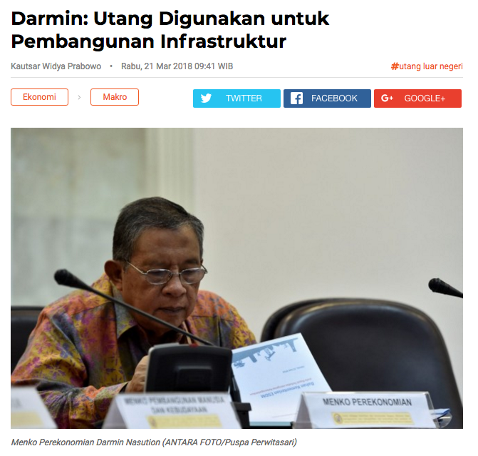 Rupiah Rp14.800/USD, Pemerintah Tunda Proyek Infrastruktur