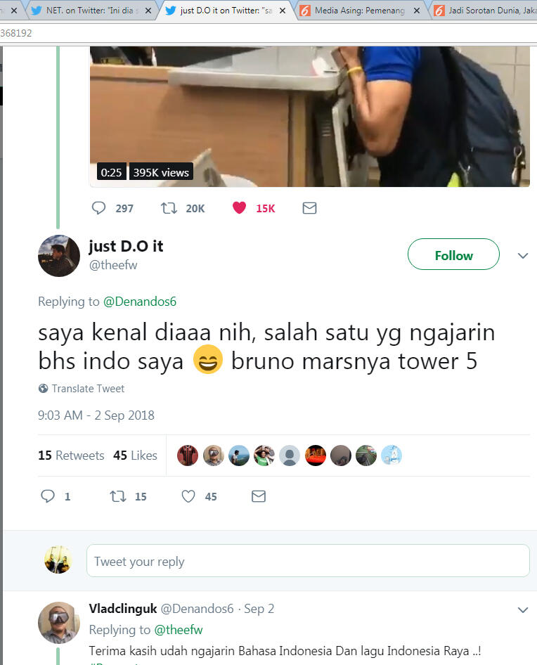Pulang dengan Happy, Atlet Irak Menyanyikan Indonesia Raya