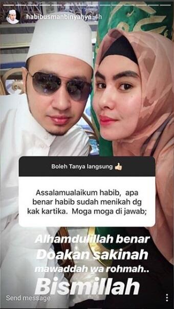 Ngaku Nikahi Kartika Putri, Ini Nih Gan Sosok Habib Usman yang Ganteng
