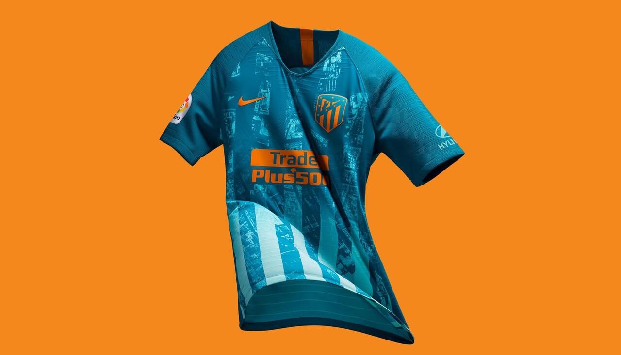 Peta Kota Madrid Hingga Neptunus di Jersey Ketiga Atletico Madrid