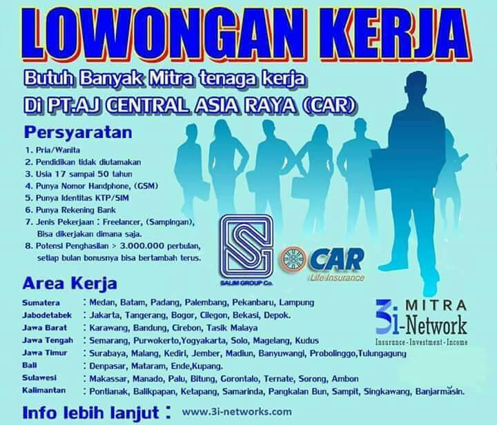 Marketing Tabungan Pensiun PT Central Asia Raya