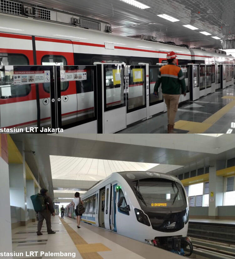 LRT Jakarta vs LRT Palembang, Manakah yang Lebih Baik?