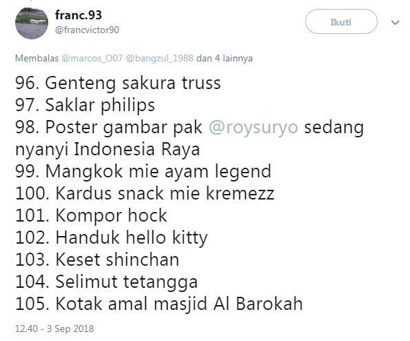 Inilah daftar barang milik negara yang diduga dibawa Roy Suryo