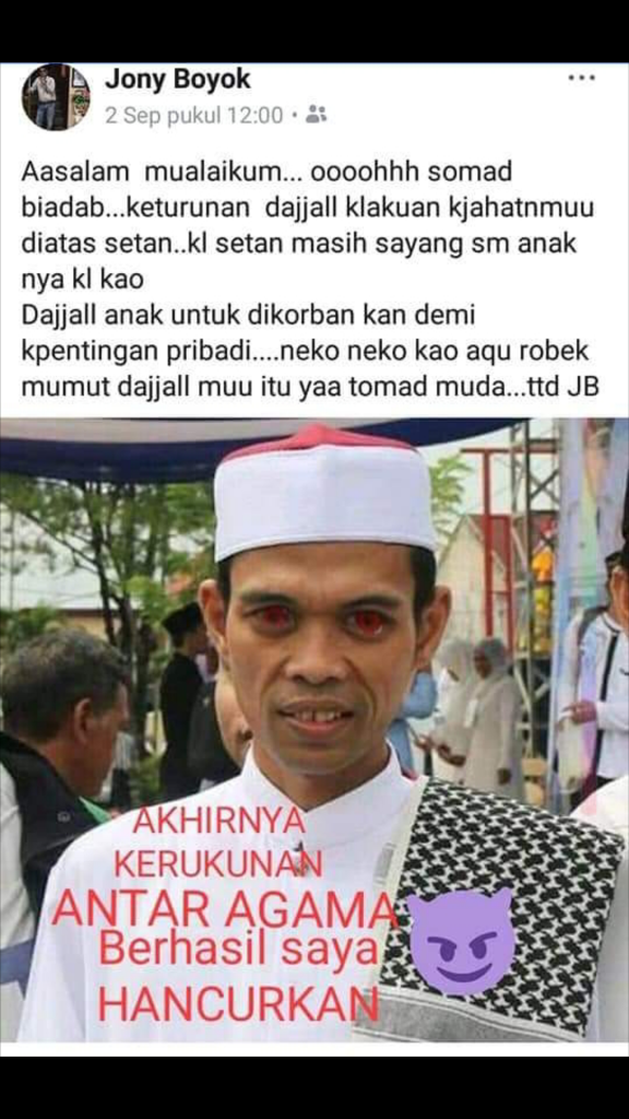 FPI Serahkan Penghina Ustadz Somad ke Polda Riau