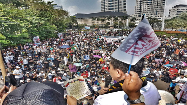 Ancaman Gerakan #2019GantiPresiden terhadap Jokowi