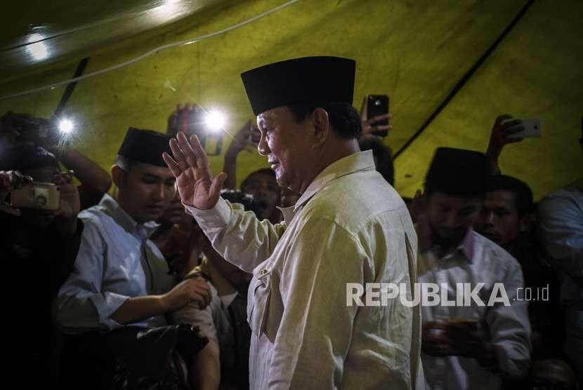 Pengungsi Gempa Lombok Doakan Prabowo Jadi Presiden