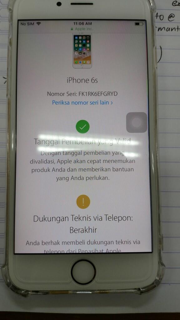 Cek Lagi berkali kali Sebelum Membeli Iphone Bekas mauapun garansi inter abal abal 