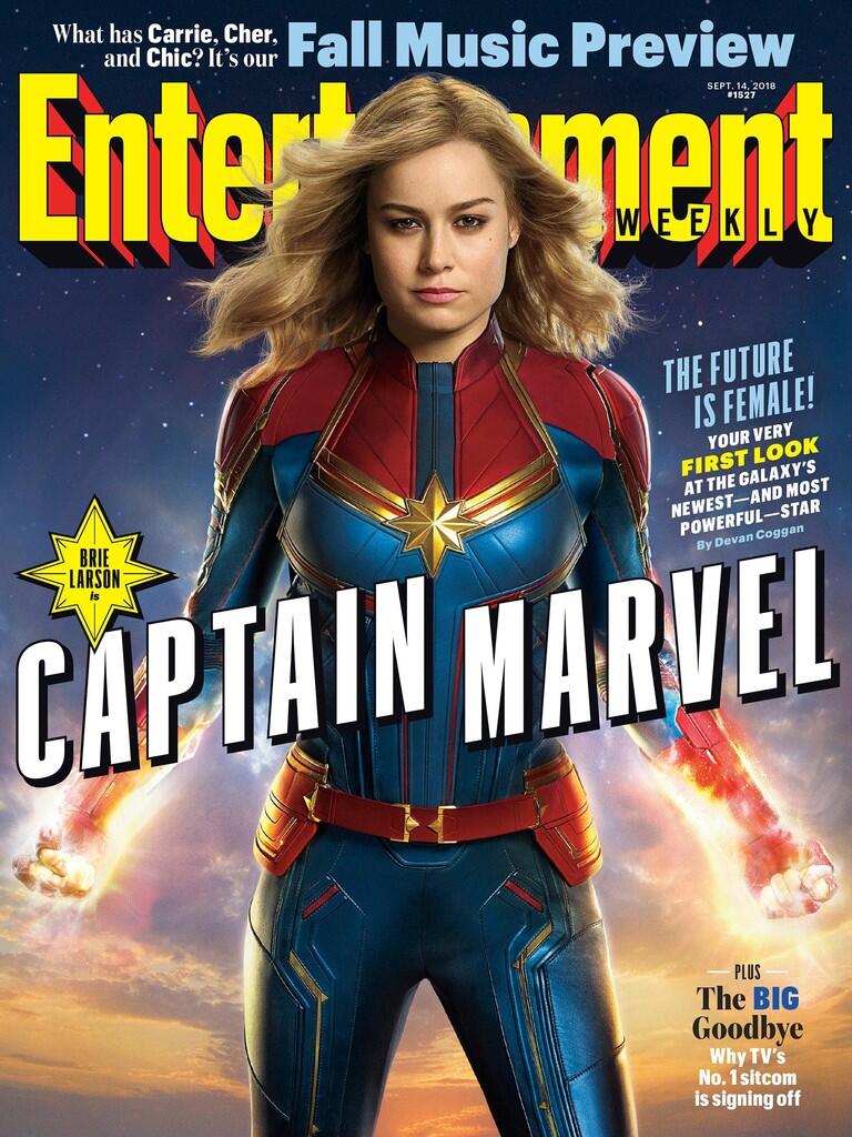 Captain Marvel Rilis Deretan Foto Perdana
