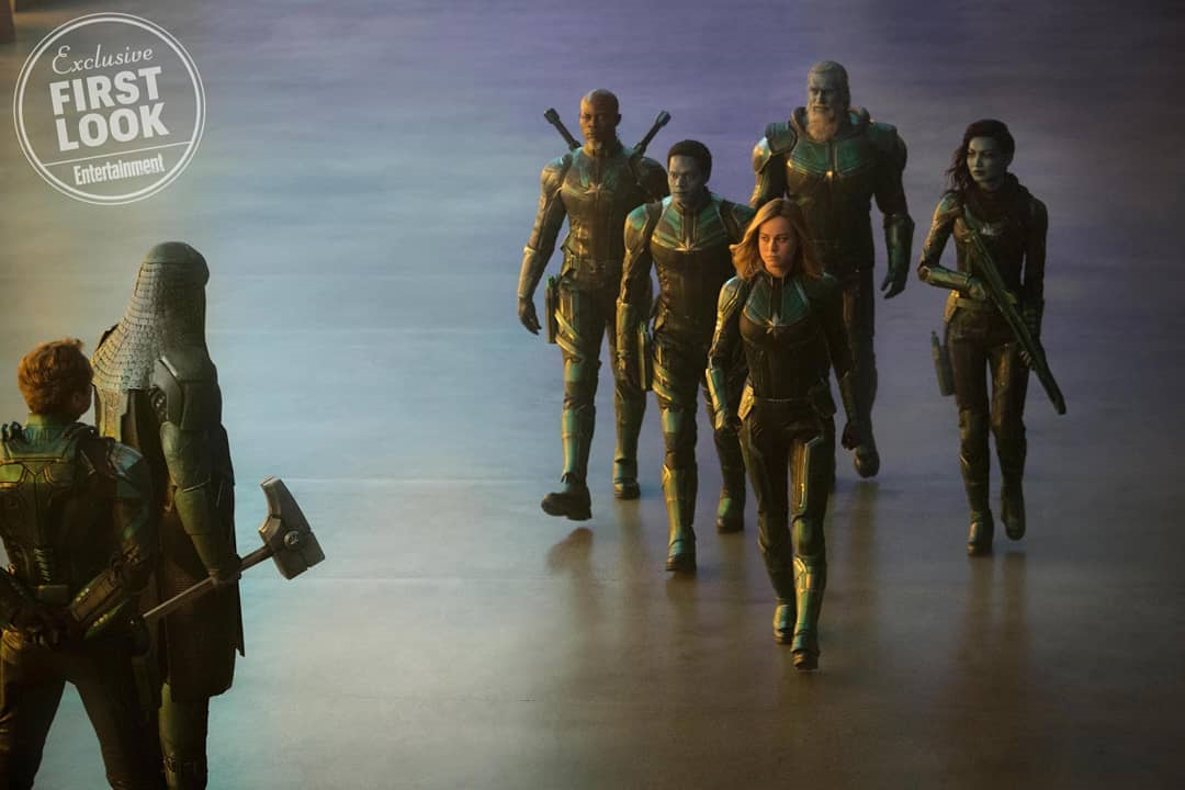 Captain Marvel Rilis Deretan Foto Perdana