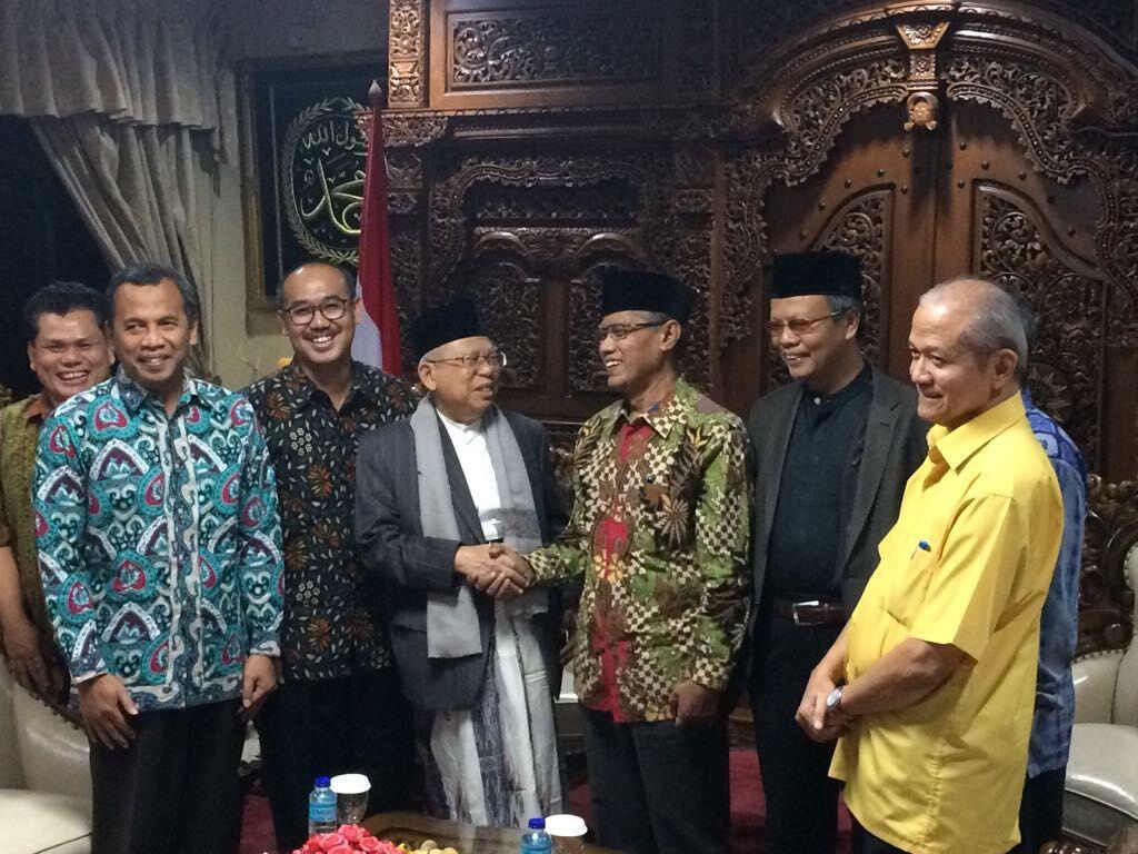 Ma’ruf Amin Siap Menangkan Pulau Jawa Lewat Suara Santri