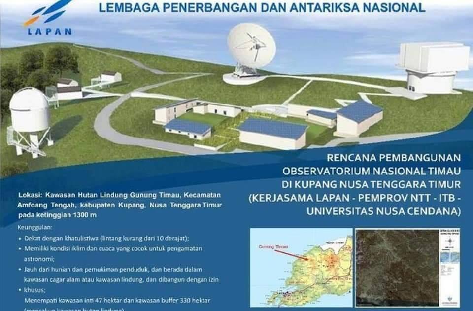 Gantikan Bosscha, Indonesia Bangun Observatorium Timau, Terbesar di Asia Tenggara