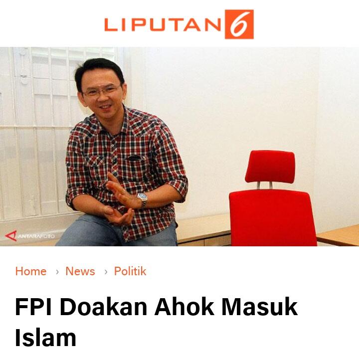 PA 212: Semoga Ahok Bisa Hijrah Setelah Menikah, Kita Bisa Jadi Saudara Lagi