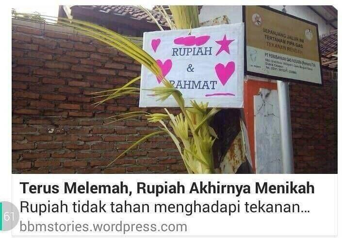 Rupiah makin lemah terhadap dollar, salah siapa nih?