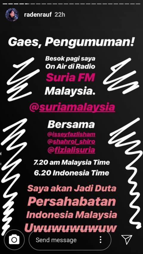 10 Fakta Raden Rauf, Selebgram Indonesia yang NgeHits sampai Malaysia
