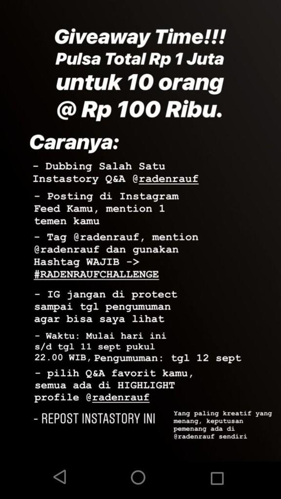 10 Fakta Raden Rauf, Selebgram Indonesia yang NgeHits sampai Malaysia
