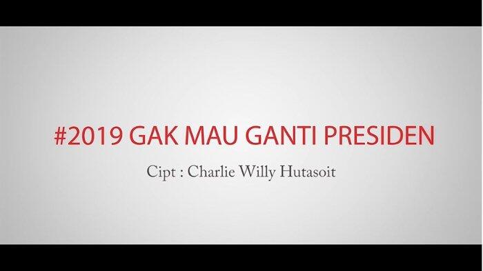 Lagu 'Aku Gak Mau Ganti Presiden' Beredar di Media Sosial, Begini Liriknya