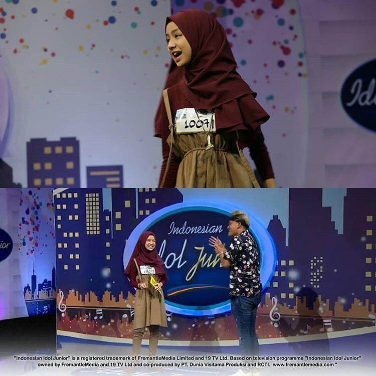 Viral! Nashwa Kontestan Indonesian Idol Junior yang Cantik dan Bisa Bikin Enak Lagu