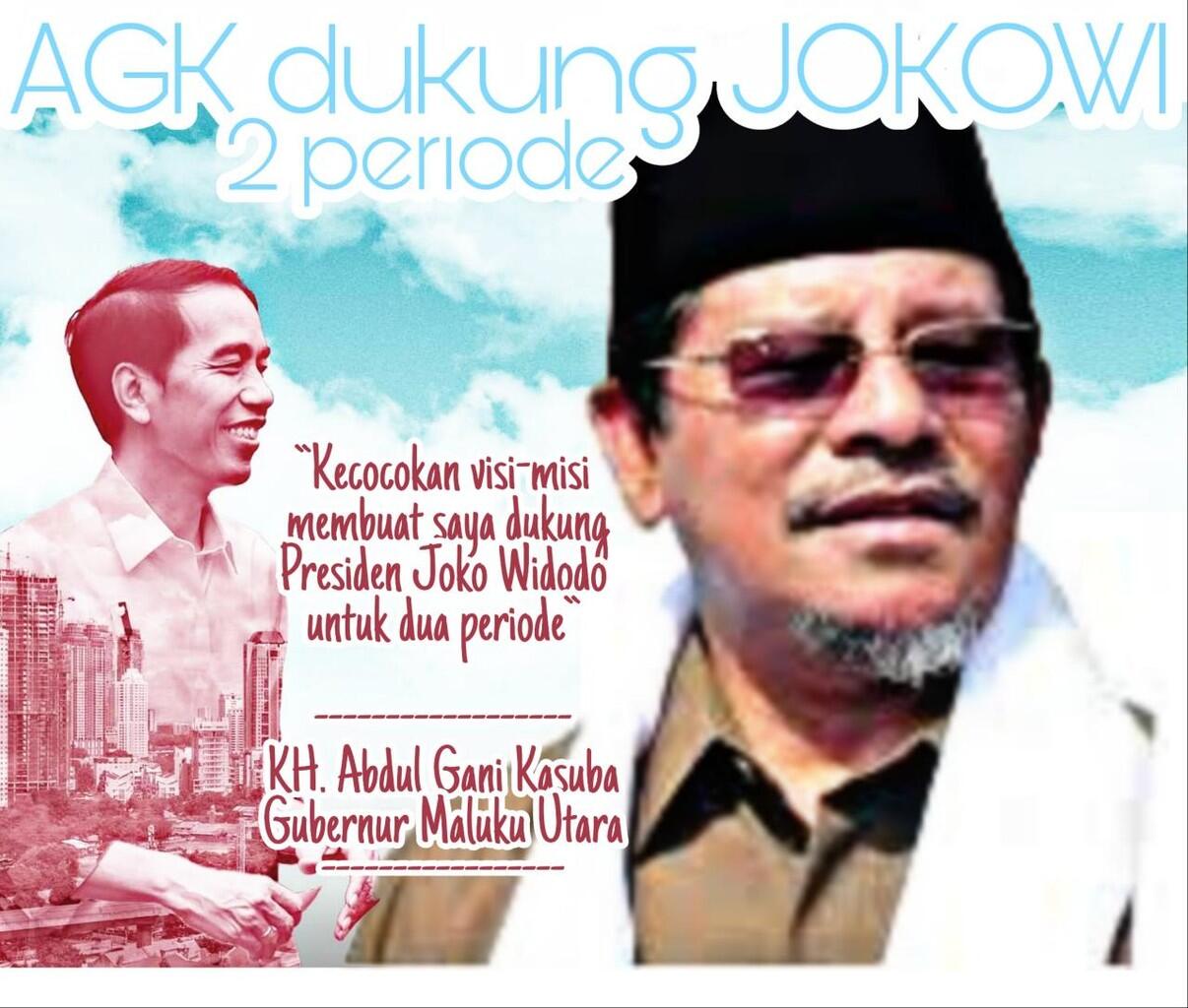 Gubernur Maluku Utara sekaligus Kader PKS Dukung Presiden Jokowi pada Pilpres 2019