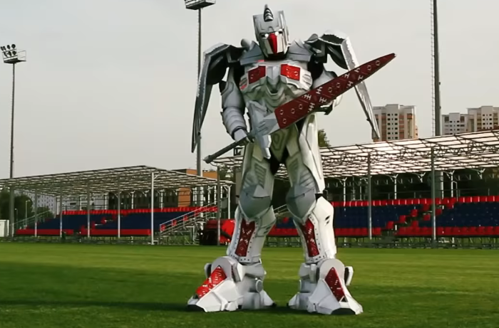 Maskot Anyar Timnas Sepakbola Ini Fix Kayak Optimus Prime!