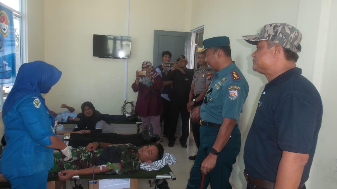 inilah keseruan Lanal Ranai Merayakan Hari Jadi TNI AL Ke 73